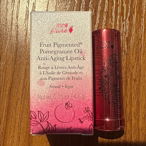NWT 100% Pure Fruit Pigmented Pomegranate Oil Anti-Aging Lipstick - Primrose 🥳 - Picture 10 of 10
